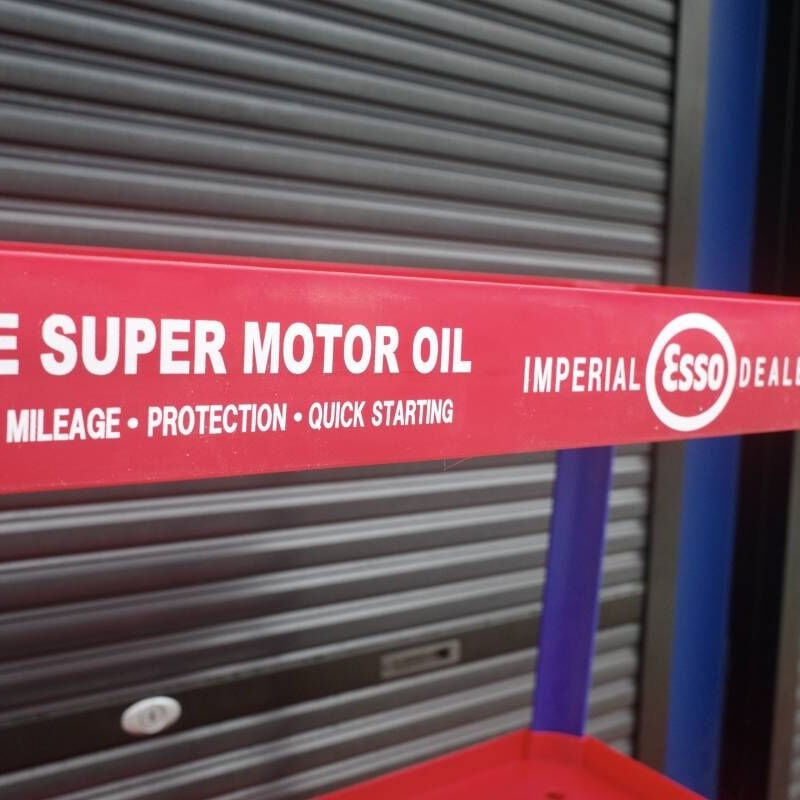 ディスプレイラックESSO エッソ未使用品