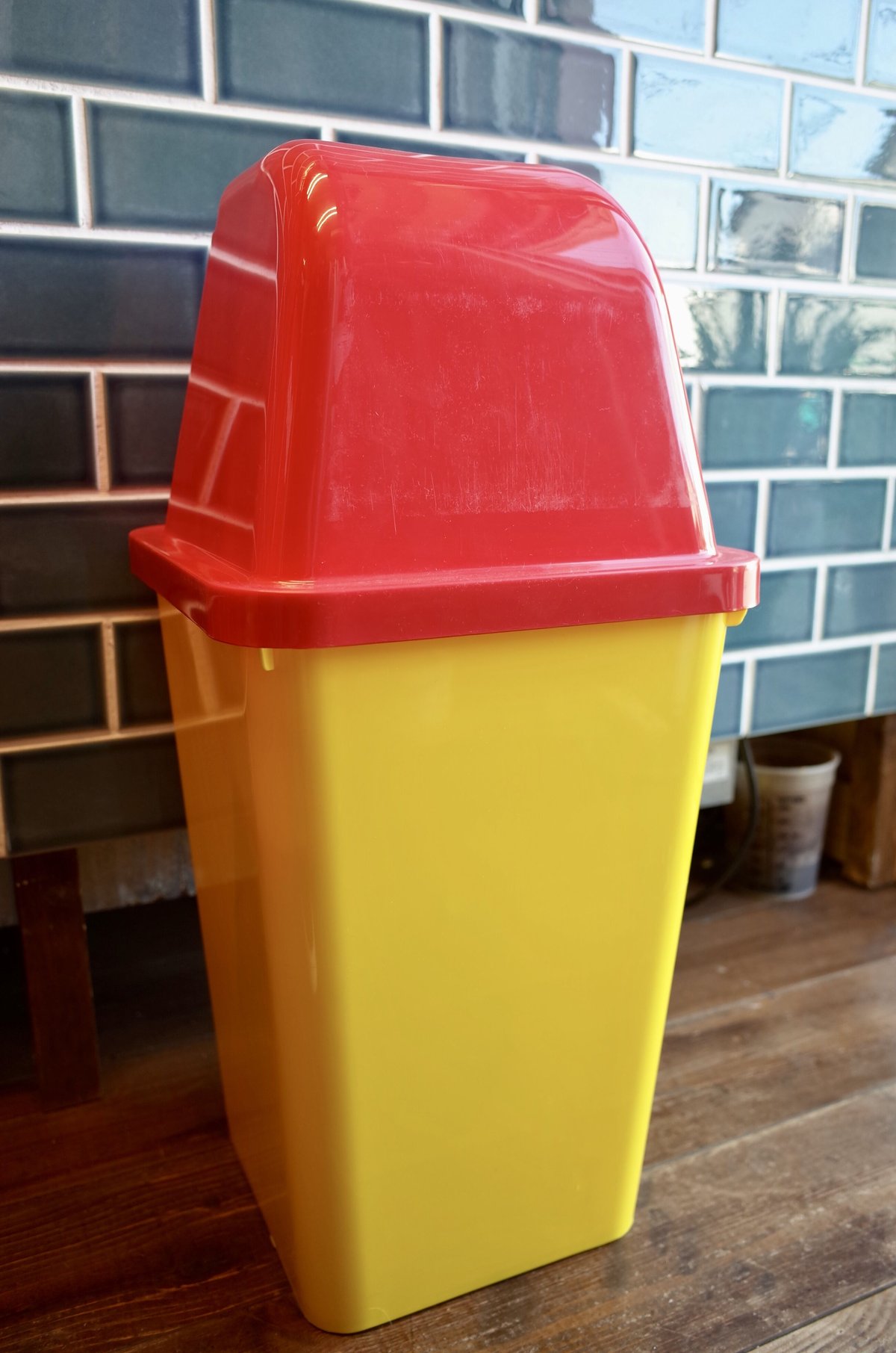 20L Wendy's ウェンディーズ YE ダストボックス ゴミ箱