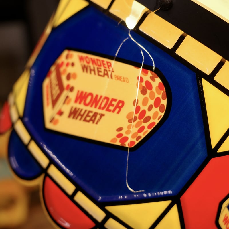 Vintage ”WONDER BREAD” ADVERTISING LAMP | Coll