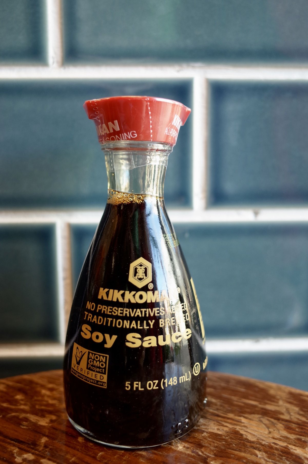 キッコーマン　醤油　空き瓶　海外 キッコーマン、「こいくちしょうゆ」などの容器を10％軽く