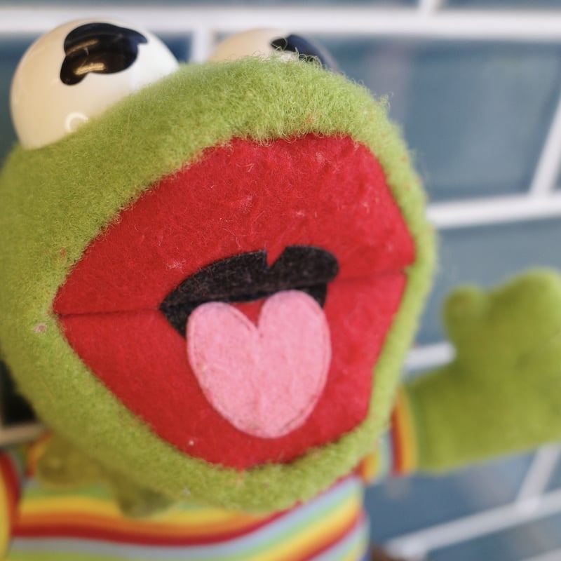 VIntage Kermit PLUSH ビンテージ カーミット プラッシュ 80's | C