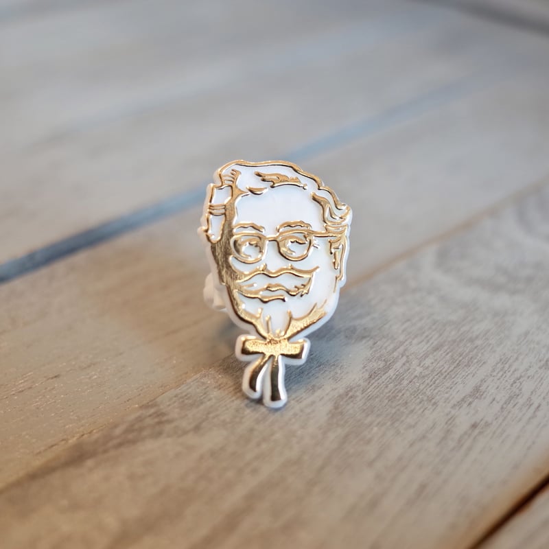 80's KFC RING WHT ケンタッキーフライドチキン 指輪 ホワイト