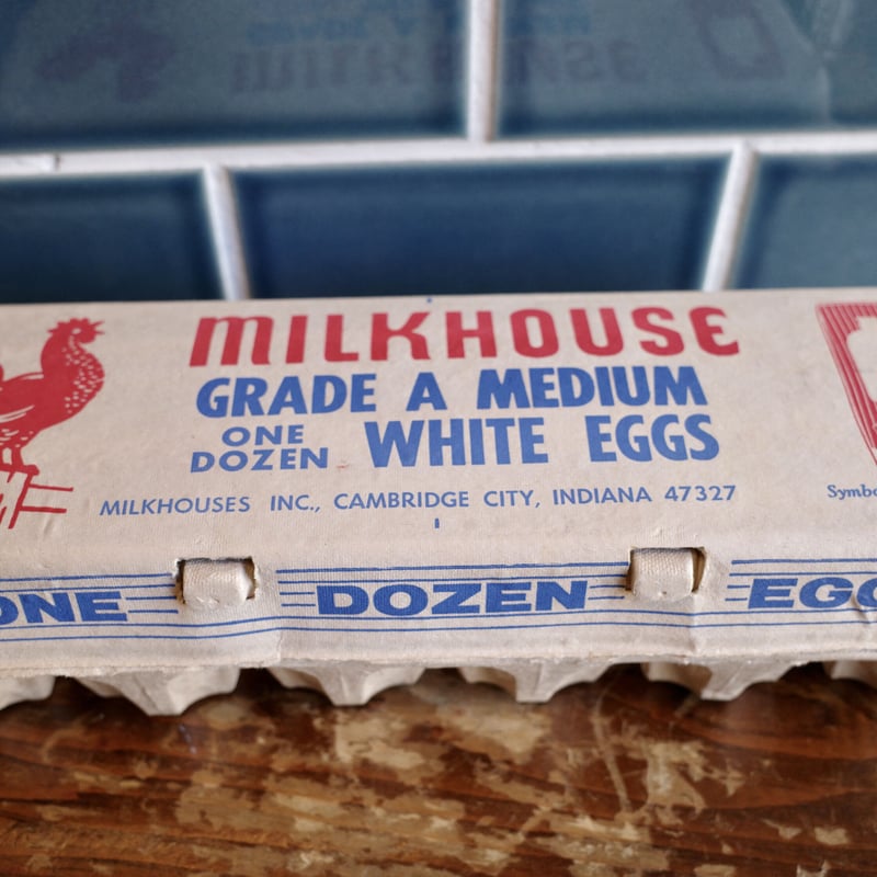 アンティーク レア HOPE社 Egg Box エッグボックス エッグケース