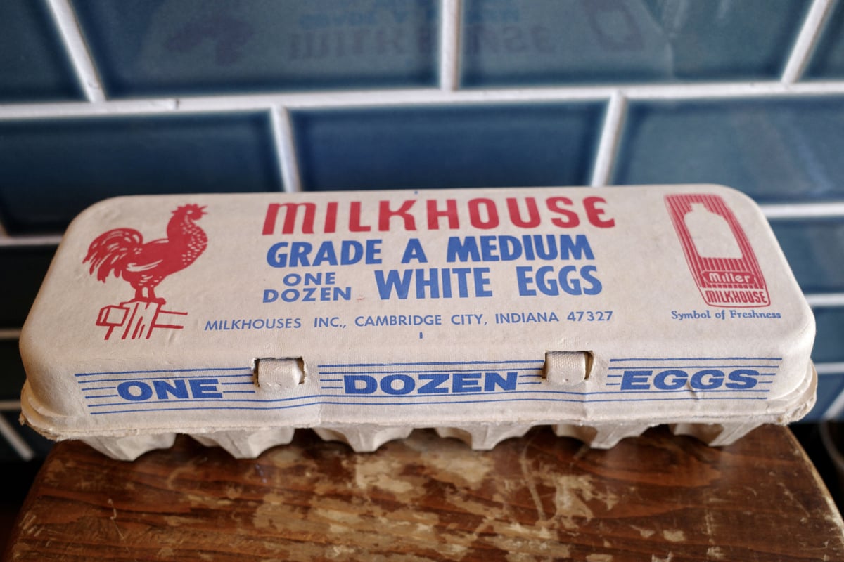 アンティーク レア HOPE社 Egg Box エッグボックス エッグケース ② アンティーク レア HOPE社 Egg Box エッグボックス エッグケース