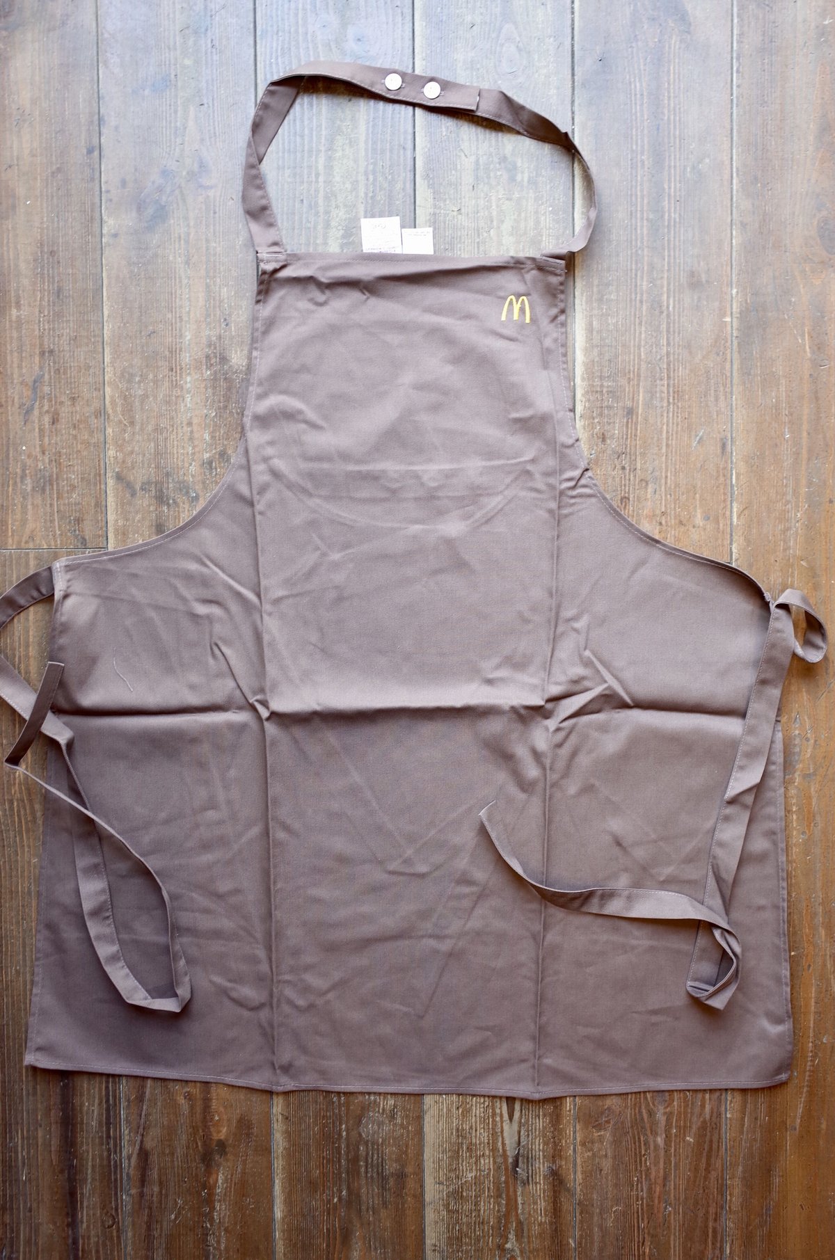 ビンテージ1980’sデッドストック!キャンベルスープ総柄プリントエプロン Deadstock 1980's Mcdonald's Apron Brown | Colle