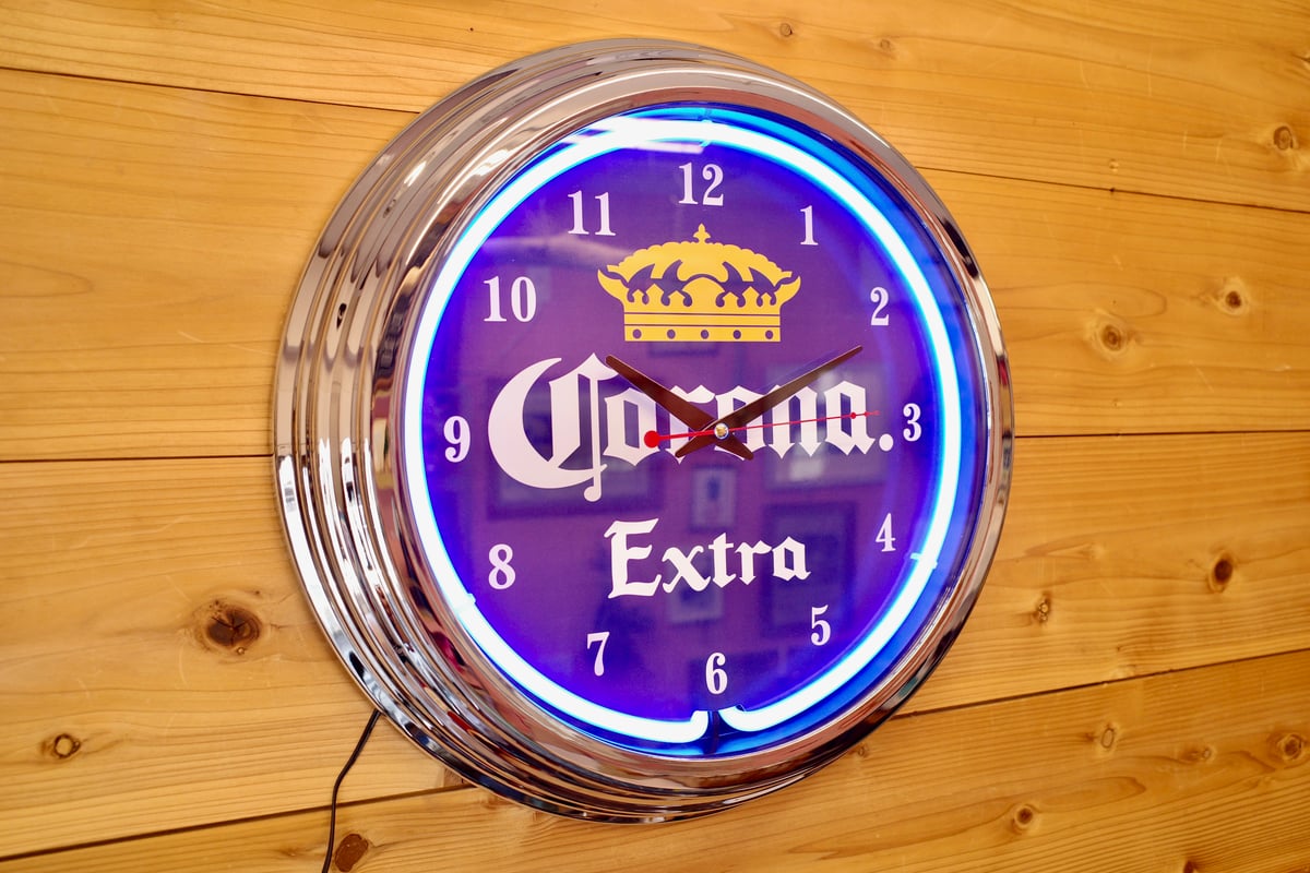 新品 Corona Extra コロナビール ネオンクロック 時計 壁掛け アメリカ