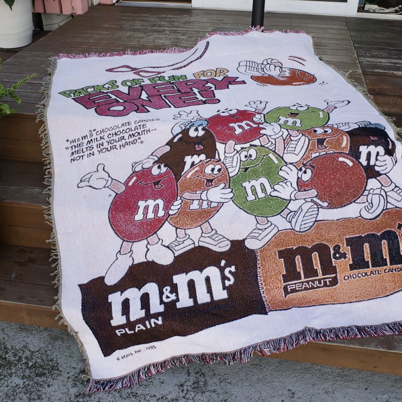 M&M'sキャラクター ビィンテージラグマット M&M'sキャラクター ビィンテージラグマット