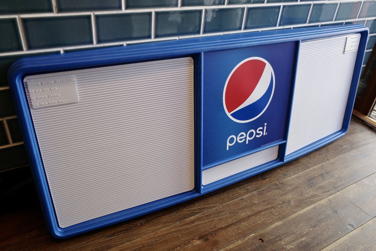 新品 特大 PEPSI ペプシ メニューボード PRICE SIGN プライス 新品 特大 PEPSI ペプシ メニューボード PRICE SIGN プライス