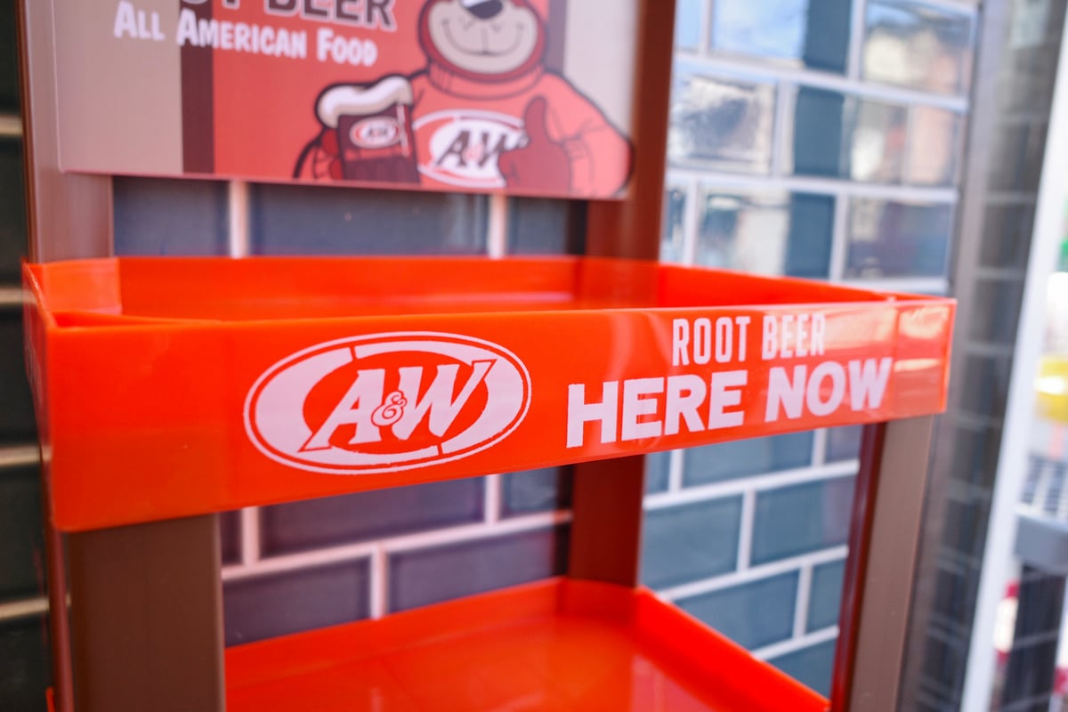 A&W STORE DISPLAY ストアディスプレイ 4段ラック A&W STORE DISPLAY ストアディスプレイ 4段ラック