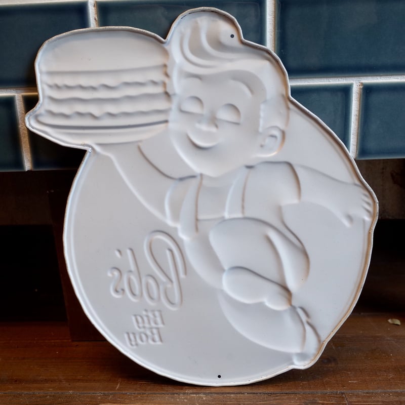 Big Boy ビッグボーイ 看板 メタルサイン エンボスサイン アメリカ
