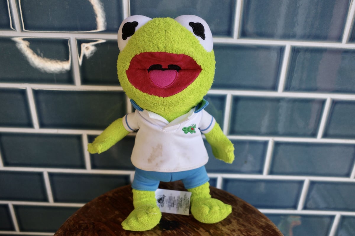 Vintage Kermit Plush ビンテージ カーミット プラッシュ DISNEY |