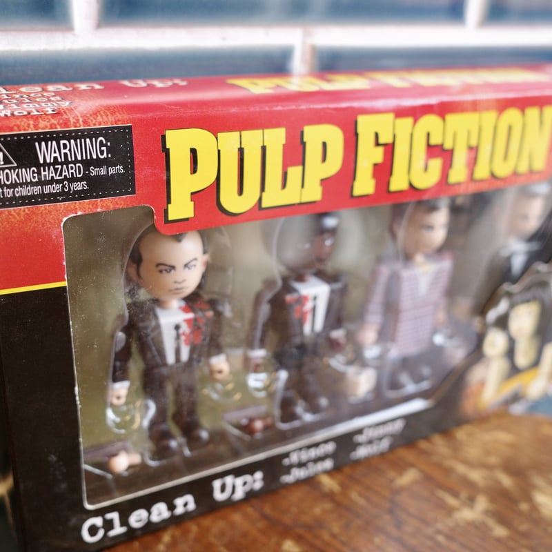 新品 PULP FICTION パルプフィクション Clean Up NECA フィギュア
