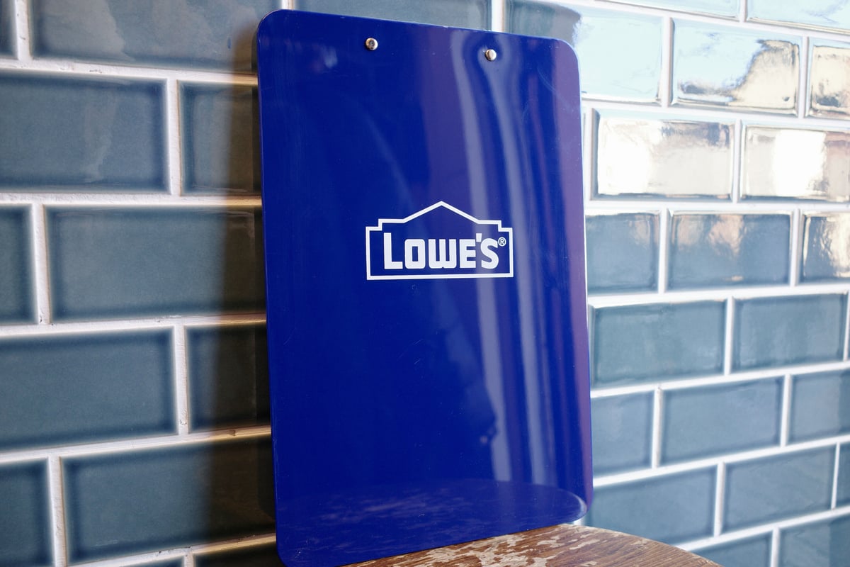 新品 LOWE'S ロウズ Clipboard クリップボード アメリカ USA