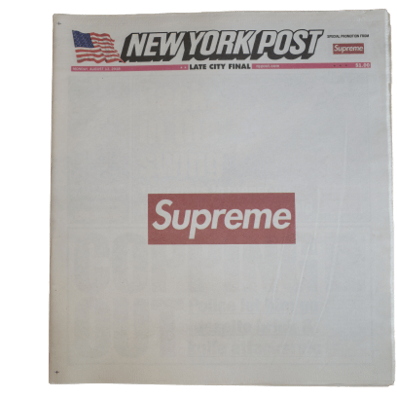 2018's NEW YORK POST×SUPREME | Collection Market