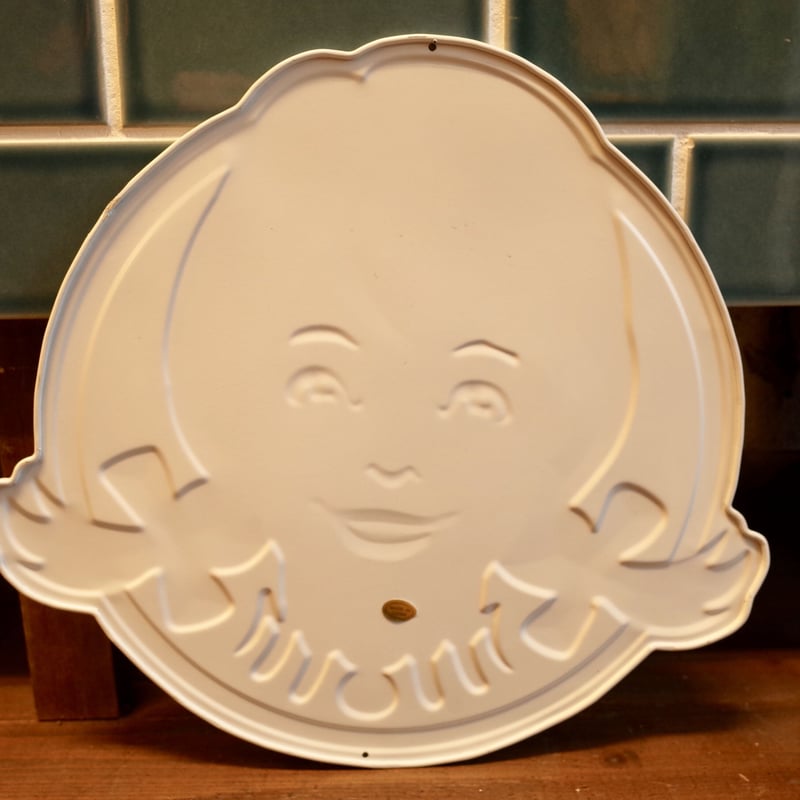 Wendy's ウェンディーズ 看板 メタルサイン エンボス アメリカ