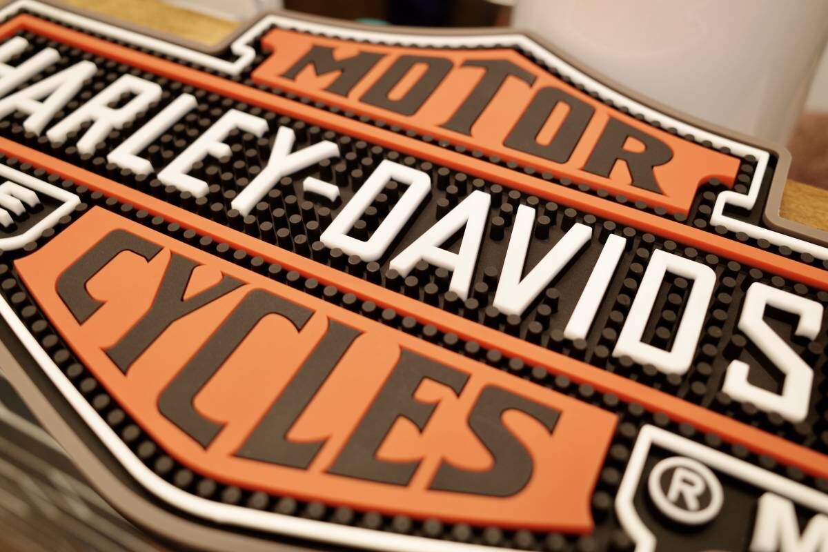新品 HARLEY DAVIDSON ハーレー ロゴ BAR MAT バーマット 店舗 ラバー