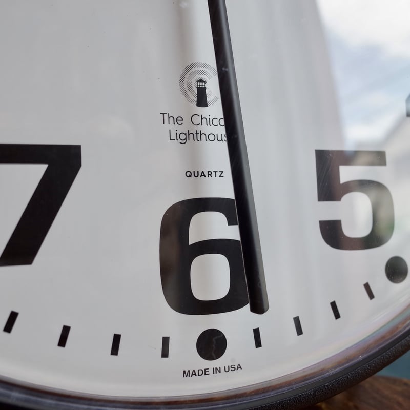Chicago Lighthouse Clock シカゴ クロック 時計 ホワイト アメリカ製