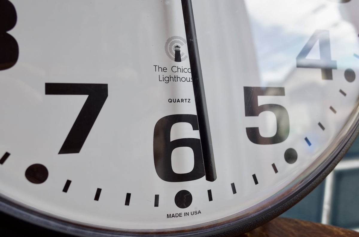 Chicago Lighthouse Clock シカゴ クロック 時計 ホワイト Chicago Lighthouse Clock シカゴ クロック 時計 ホワイト