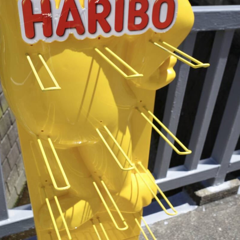【非売品】ハリボー ディスプレイ什器 HARIBO 販促品 美品 HARIBO ハリボー ベア ディスプレイスタンド 店舗什器 非売品