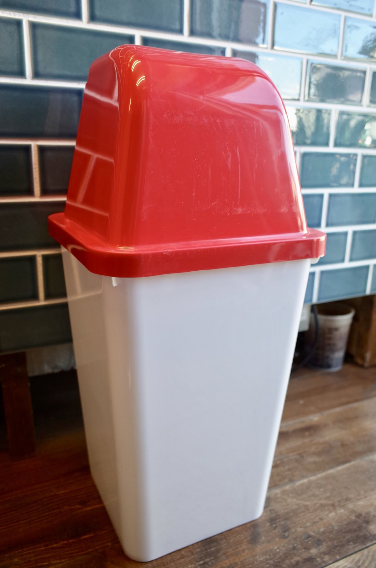 20L Wendy's ウェンディーズ ダストボックス ゴミ箱 アメリカ