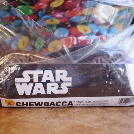新品　STARWARS  スターウォーズ　チューバッカ　キャンディボウル　メキシコ製