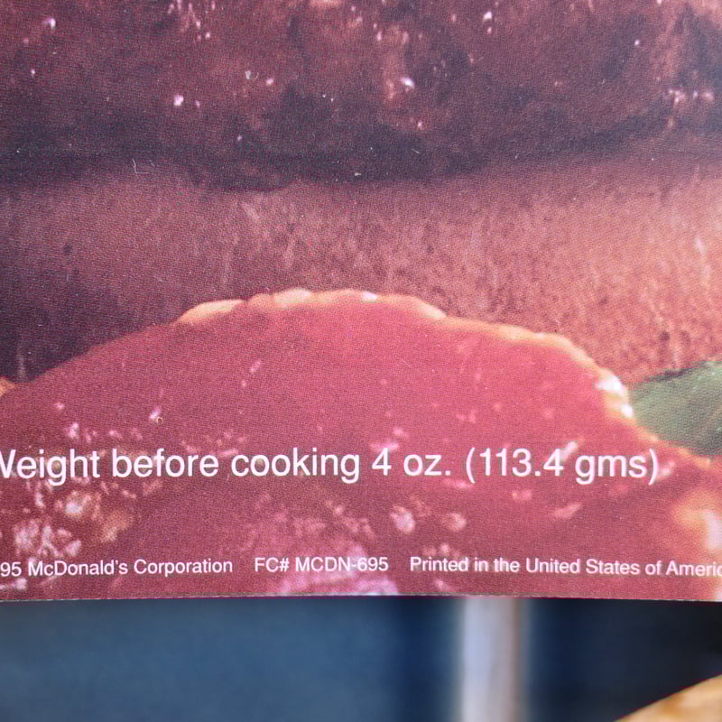 ビンテージ Mcdonald's トランスライト サイン 看板 マクドナルド