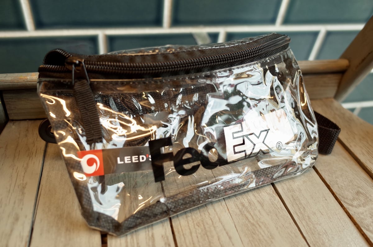 Fedex フェデックス ショルダーバッグ BAG エコバッグ クリア アメリカ