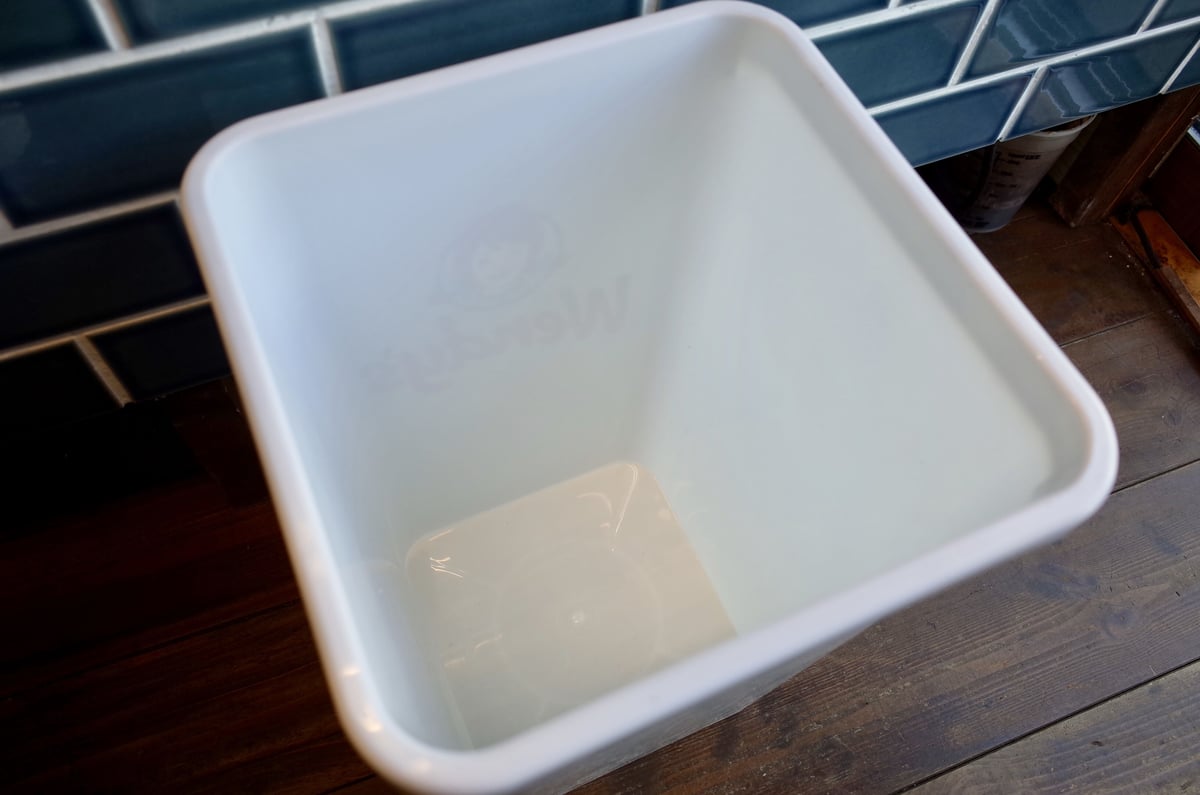 20L Wendy's ウェンディーズ ダストボックス ゴミ箱 アメリカ