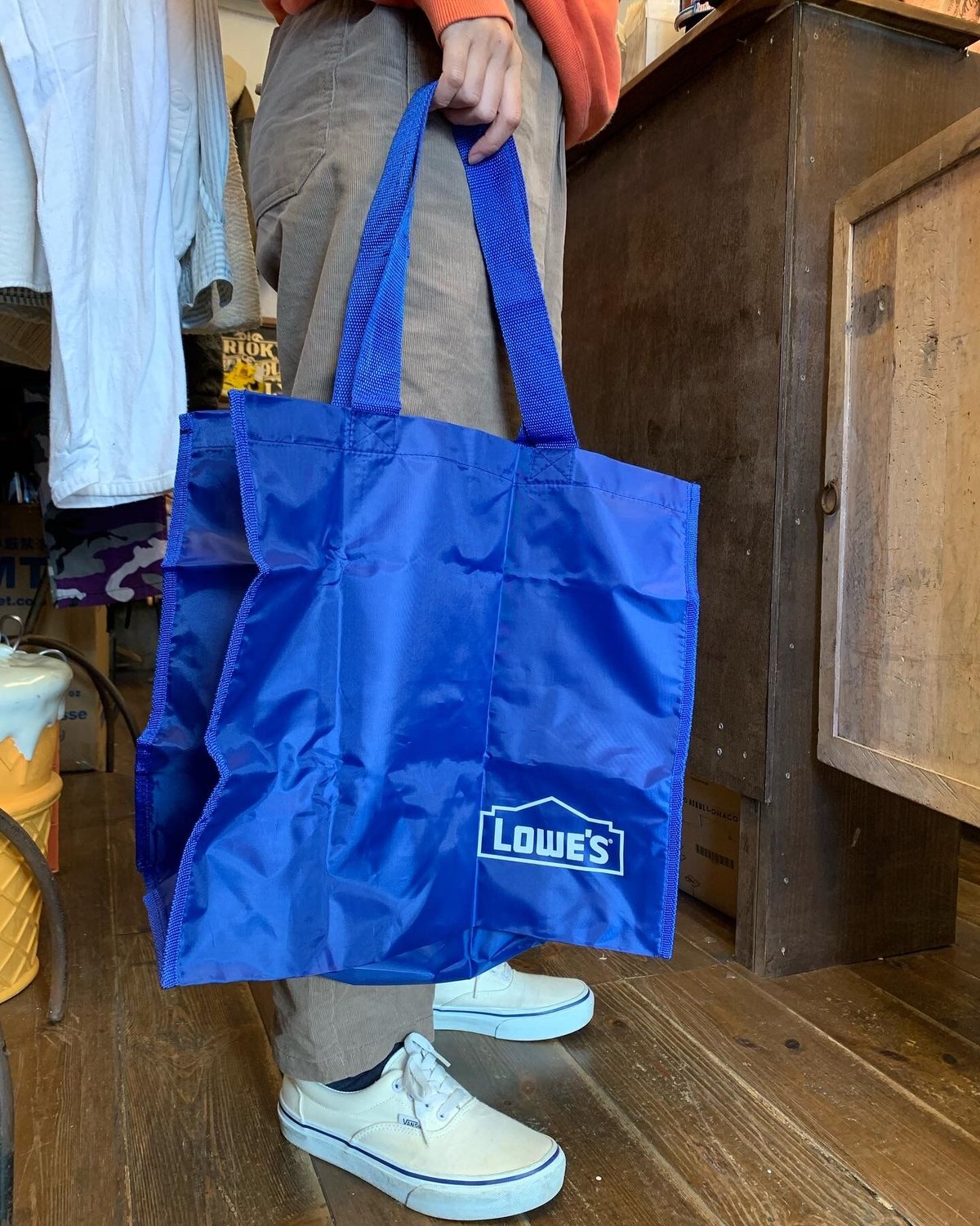 新品 LOWE'S ロウズ ショッピングバッグ ECO BAG インテリア スーパー