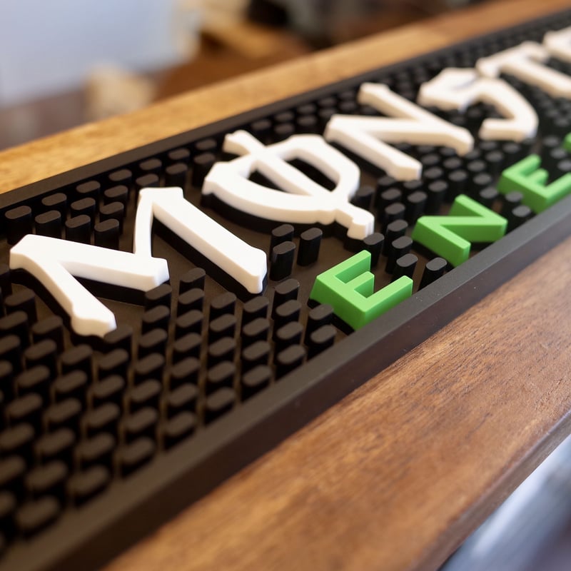 MONSTER ENERGY モンスターエナジー BAR MAT バーマット 店舗