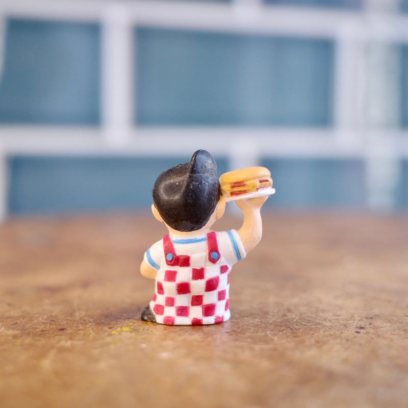 Big Boy フィギュア 約30cm チェック柄 Big Boy MINI PVC 1個 ビッグボーイ ミニフィギュア | Collection
