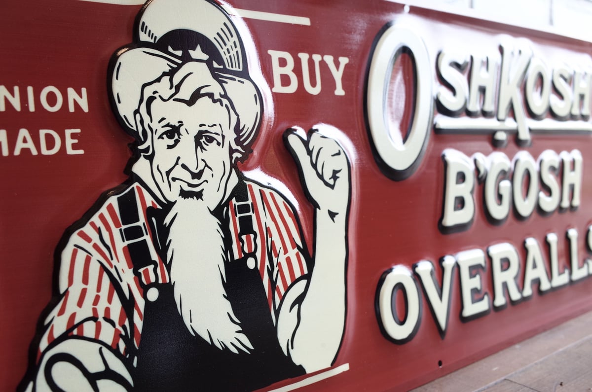 OSHKOSH オシュコシュ 看板 | Collection Market