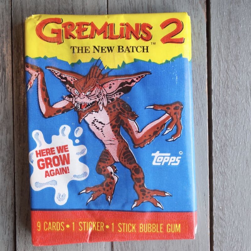GREMLIN2 GLOSSY CARDS カード グレムリン2 レア　希少 GREMLIN2 GLOSSY CARDS カード グレムリン2 レア 希少 1990年製