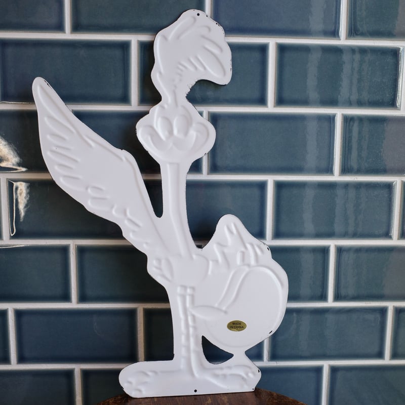 新品 ロードランナー ROAD RUNNER エンボス メタルサイン ヘルメット