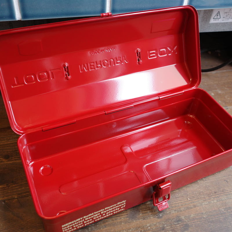 新品新品 MERCURY マーキュリー ツールボックス スチールRED