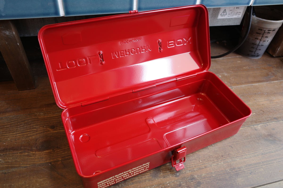 新品新品 MERCURY マーキュリー ツールボックス スチールRED