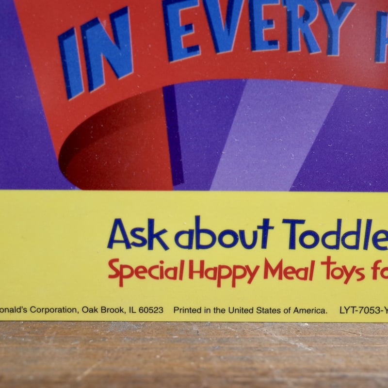 リッチサイン付き ヴィンテージ 印刷物 紙もの マクドナルド ロナルド 激レア リッチサイン付き ヴィンテージ 印刷物 紙もの マクドナルド