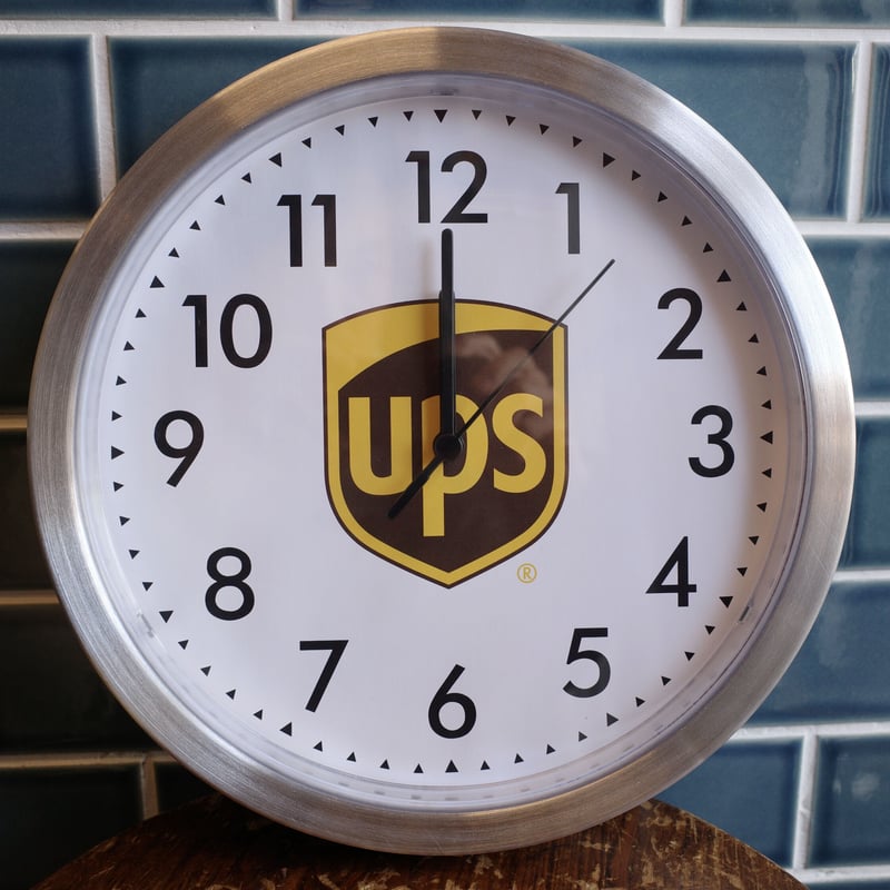 ＊USA 時計付き壁掛けラック USA 時計付き壁掛けラック