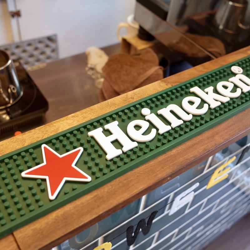 Heineken ハイネケン BAR MAT バーマット 店舗 | Collection M...