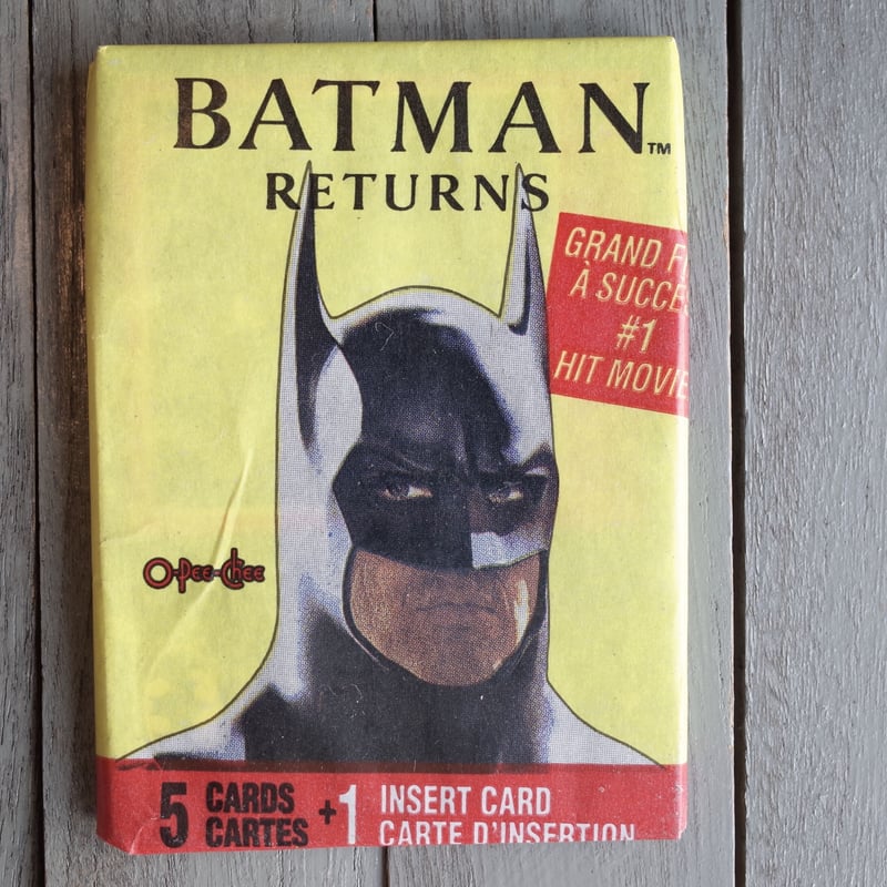 全面総柄マルチプリントデッドストック バットマン リターンズ BATMAN RETURNS 1991年