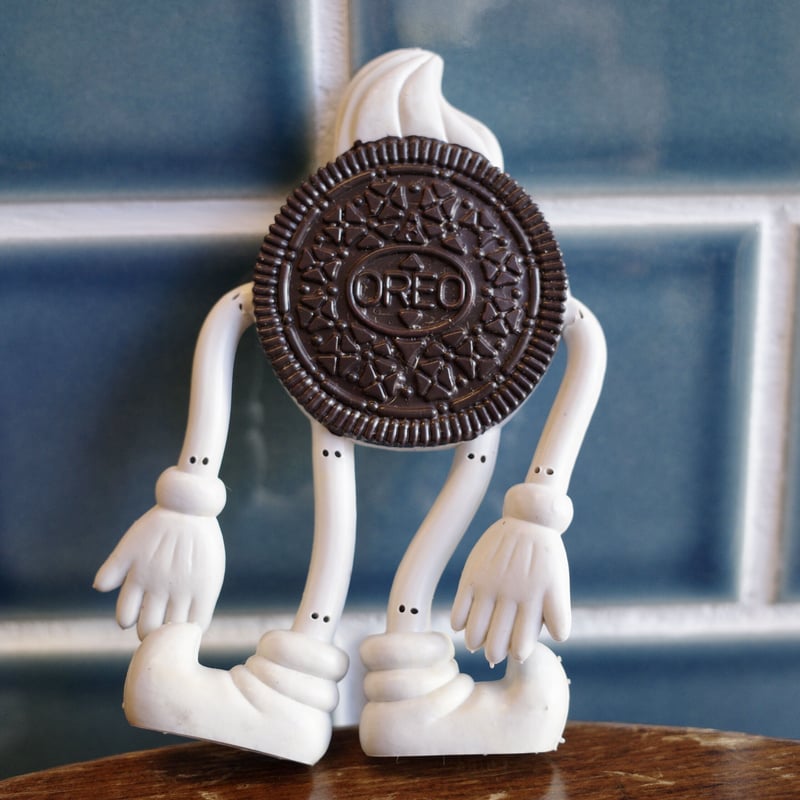 ビンテージ OREO MAN PVC BENDABLE ベンダブルフィギュア アメリカ |