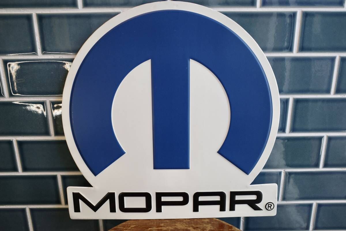 新品 MOPAR モパー メタルサイン Collection Market