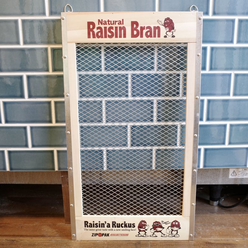 ディスプレイボード★フェンス★DIY★カリフォルニア★アメリカン雑貨 新品 カリフォルニアレーズン ディスプレイボード WOOD RACK フェンス