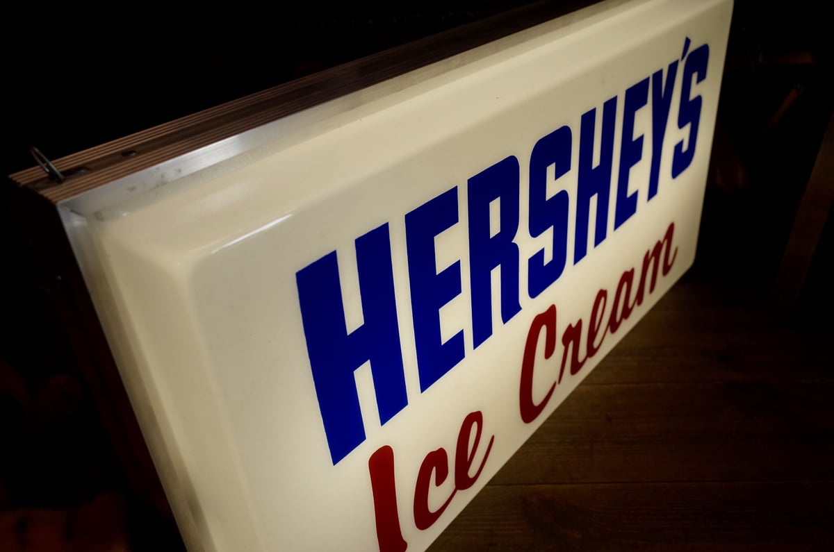ビンテージ 1984's HERSHEY'S ハーシーズ ライト LAMP アメリカ製 スト