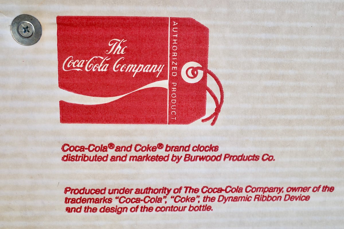 Coca Cola (コカコーラ) 90's 壁掛け時計 USA製 動作確認済み Coca Cola コカコ ラ 90 s 壁掛け時計 USA製 動作確認済み CocaCola