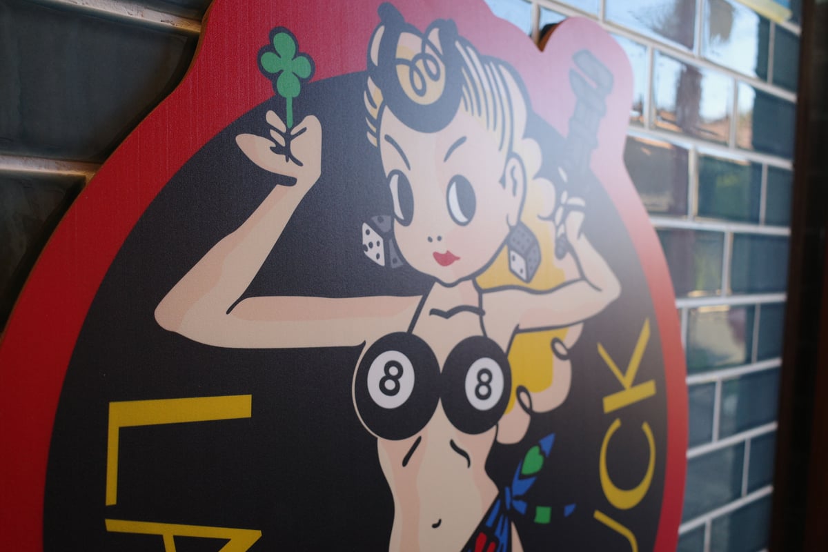 新品 LADY LUCK レディラック ウッド サイン 看板 | Collection