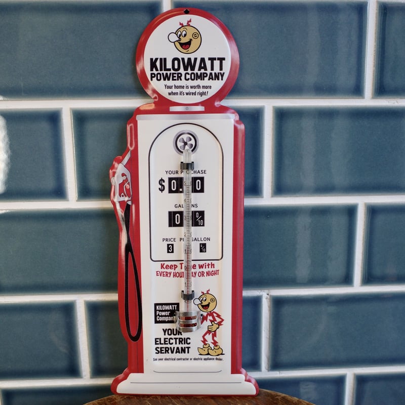 新品 REDDY KILOWATT レディキロワット 温度計 サーモメーター