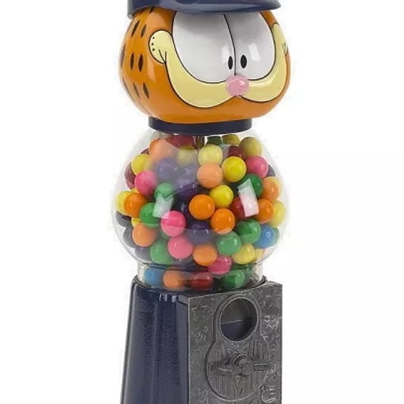 デッドストック Garfield×NY YANKEES gumball machine wi
