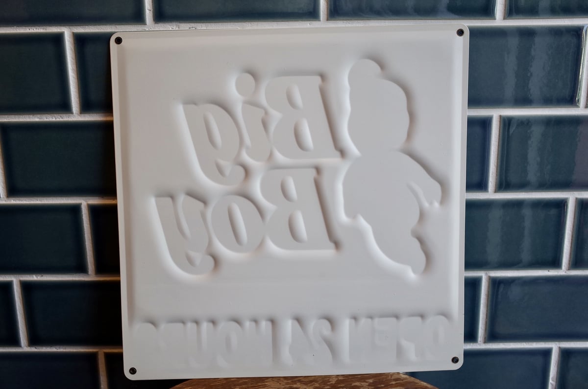 ビッグボーイ BIG BOY 看板 ビンテージ 25.5cm 世田谷ベース 2025年