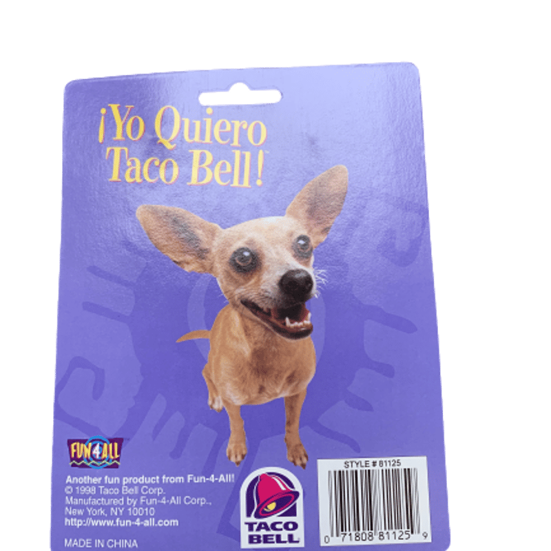 Vintage Taco Bell Chihuahua Dog Plush - Etsy